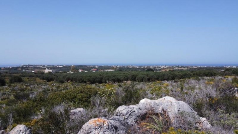 Chorafakia Chania Kreta, Chorafakia Chania: Grundstück mit Meer- und Bergblick zu verkaufen Grundstück kaufen